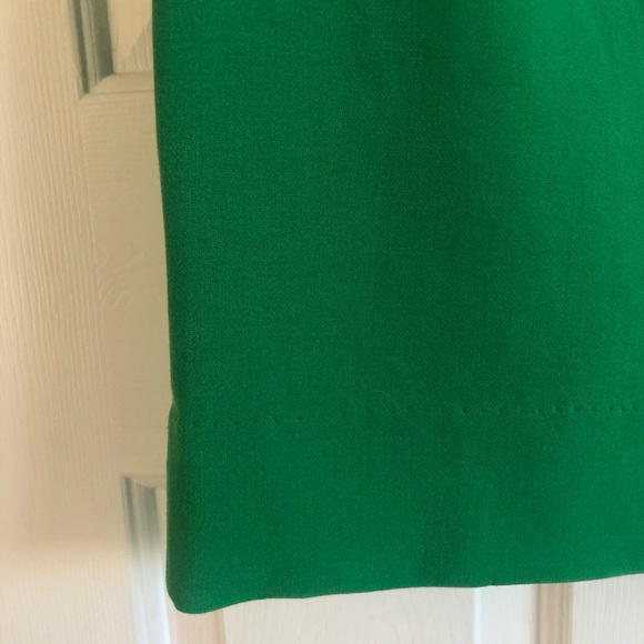 Diane Von Furstenberg Vintage Dress, Green, Size 8-10, Cinched Waist, Sheath - Picture 8 of 10